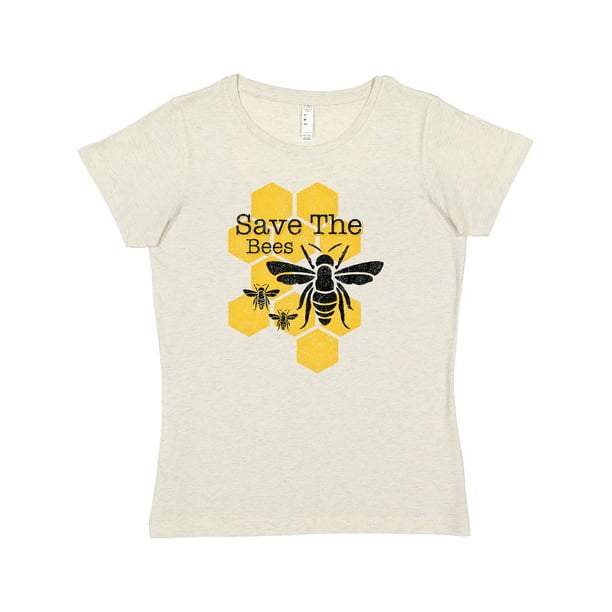 Honey Bees in A Honeycomb Kids Print Graphic Tee Short Sleeve T-Shirt 